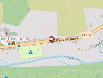 Carte de Le Bois E-moi à Barnas