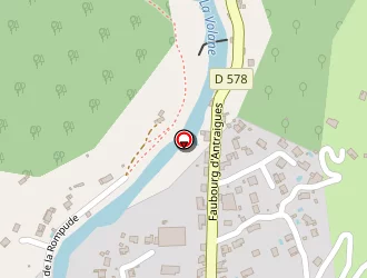 Carte de Espace Sévigné à Vals-les-bains