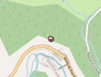 Carte de Hôtel Du Levant à Meyras