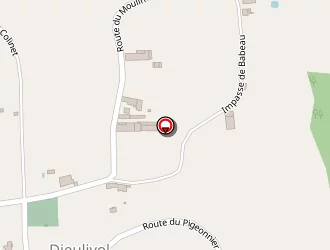 Carte de Agence Postale à Dieulivol