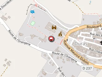 Carte de Clé Rouge Immobilier à Duras