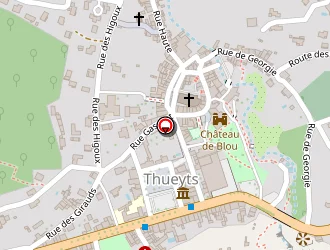 Carte de La Poste à Thueyts