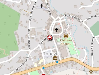 Carte de Les Maronniers à Thueyts