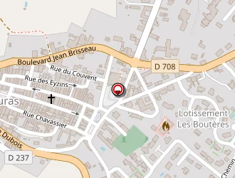 Carte de Vergne Marion à Duras