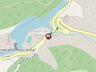 Carte de Bérard Menuiserie à Guillestre