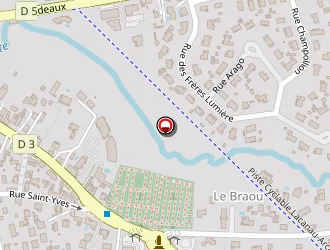 Carte de Agence Odeïa Immobilier à Audenge