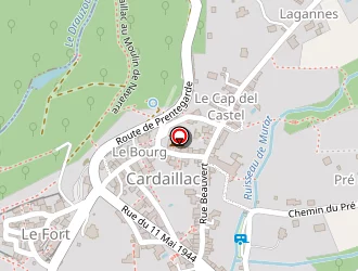 Carte de Delbos Eric à Cardaillac