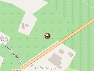 Carte de Berticot à Duras