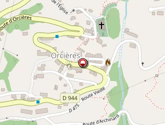 Carte de L'establou à Orcières