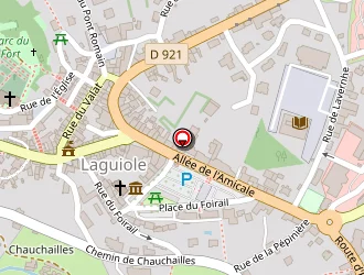 Carte de Comme Une Fleur à Laguiole