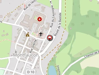 Carte de Garage Les Vitarelles à Montfaucon