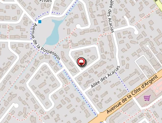 Carte de Intermarché Super à Marcheprime