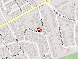 Carte de Chez Genevieve à Audenge