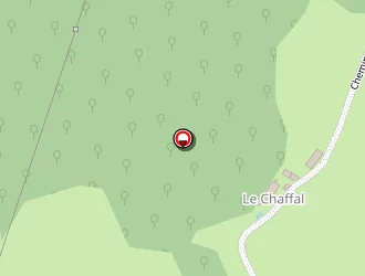 Carte de La Combe Du Chaffal à Grane