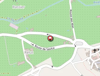 Carte de Camping La Poche à Mirmande