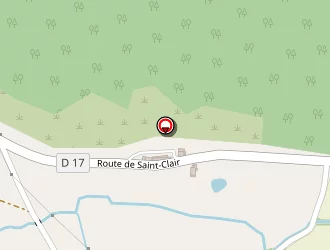 Carte de Lamouroux Serge à Saint-clair