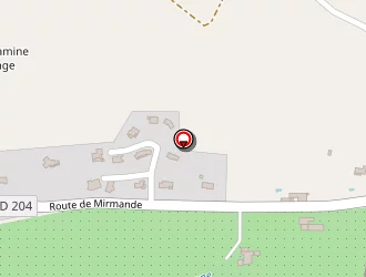 Carte de Camping Les 4 Saisons à Saulce-sur-rhône