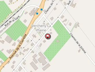 Carte de Faure Taxis à Vercheny