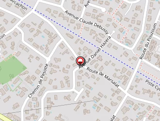 Carte de Langlade Façades à Lanton