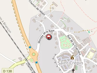 Carte de Camping Municipal De L'ile à Saint-crépin