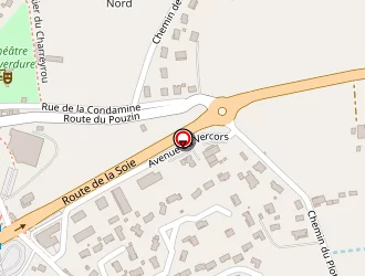 Carte de Coopérative D'elevage à Chomérac