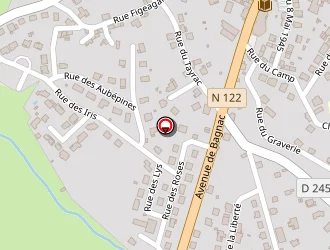 Carte de Espace Multimedia à Maurs