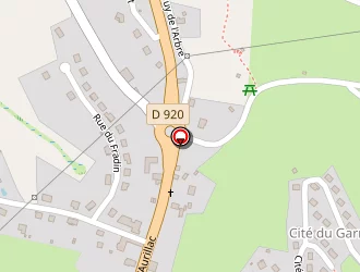 Carte de La Poste à Montsalvy