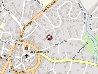 Carte de Garage Rossignol à Maurs