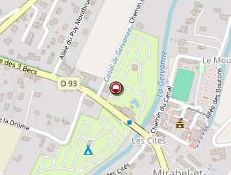 Carte de Rapin Annette à Mirabel-et-blacons