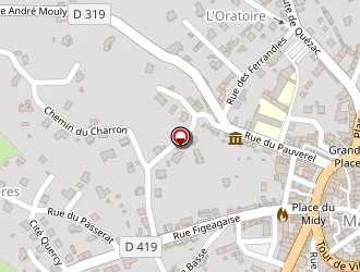 Carte de A Fleurs De Pot à Maurs