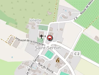 Carte de Laquebe Philippe à Saint-sernin