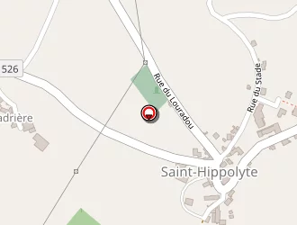 Carte de La Poste à Saint-hippolyte