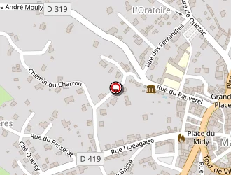 Carte de Méral Anne à Maurs