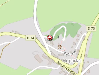 Carte de Ecole Publique à Huparlac