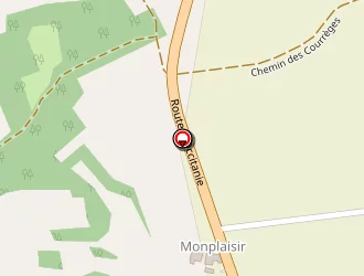 Carte de Sojac à Plaisance