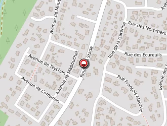 Carte de Les Clefs Du Bassin à Lanton