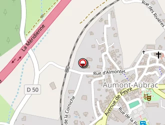 Carte de S.n.c.f à Aumont-aubrac