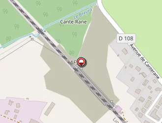 Carte de Ercaperan à Saint-médard-d'eyrans