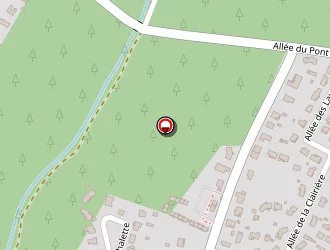 Carte de Castet Sandrine à Lanton