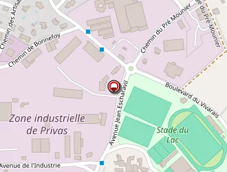 Carte de Escharavil Aluminium à Privas