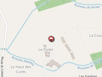 Carte de La Chabrière à Cliousclat