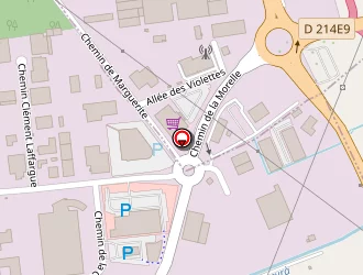 Carte de Ates à Martillac