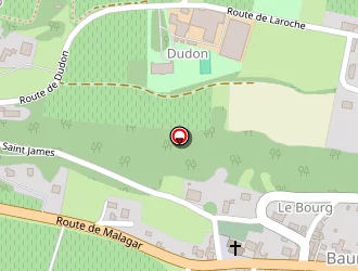 Carte de Mairie (direction) à Baurech