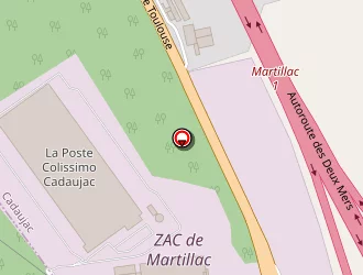 Carte de Batisol à Martillac