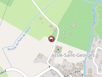 Carte de Garage Blanc à Isle-saint-georges