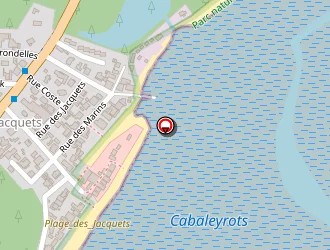 Carte de La Conche à Lège-cap-ferret