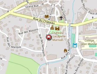 Carte de La Poste à Lacapelle-marival