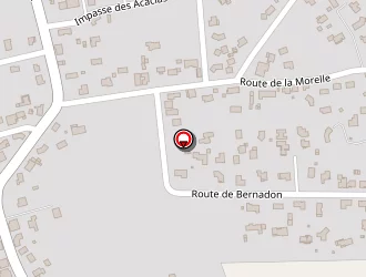 Carte de Bichon Geoffroy à Martillac