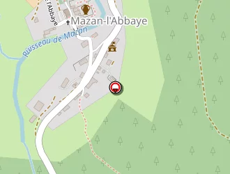 Carte de La Grolle Pascal à Mazan-l'abbaye