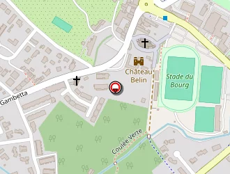 Carte de Maison Des Solidarités à Léognan